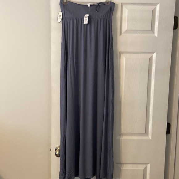 Soma Dress beautiful 45” long brand new with tags gray/bluish color so soft - Picture 7 of 12
